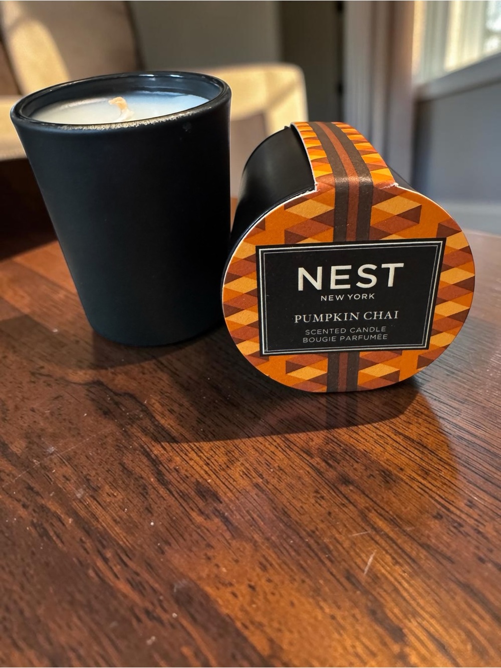 NEST New York Pumpkin Chai Mini Candle with Cover